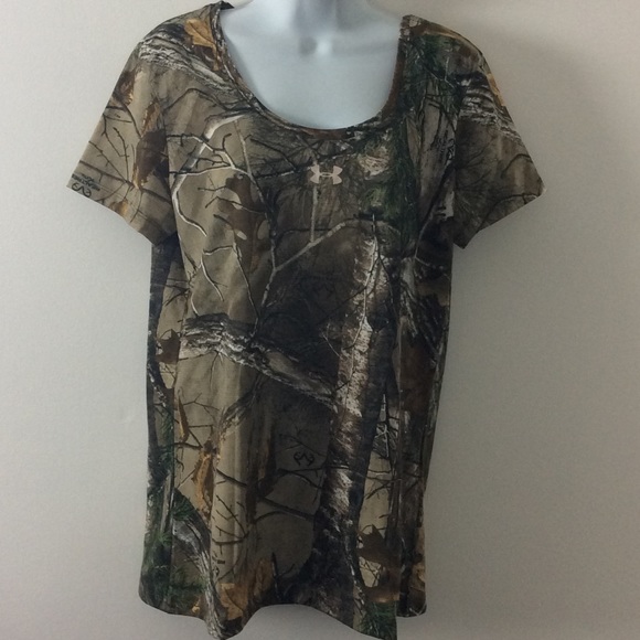 NEW Under Armour women’s top size large camouflage - Picture 2 of 8